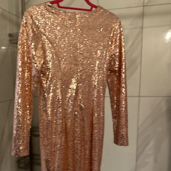 Ever-Pretty Women's Long Sleeve Sequin Maxi Dress – Size 6 - Picture 7 of 13